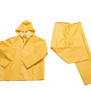 IMPERMEABLE AMARILLO PANTALON Y CHAQUETA