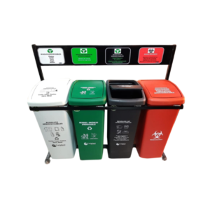Punto ecológico de 55 litros